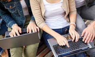 people laptops